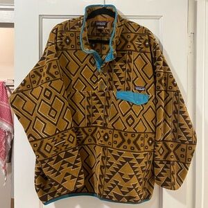 Like New Patagonia Synchilla Pattern Fleece